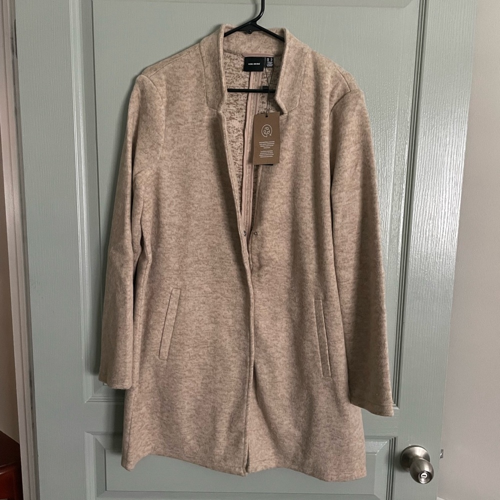 Vero Moda Light Beige Women's Cape Coat